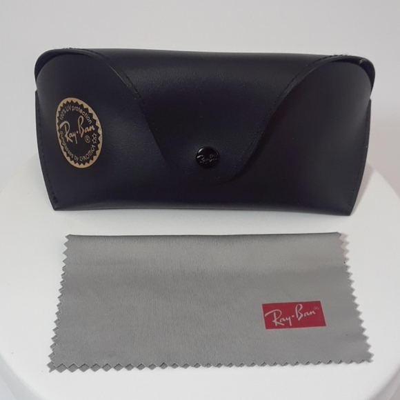 🖤RAY-BAN🖤SUNGLASSES CASE WITH DUST CLOTH - Picture 6 of 10